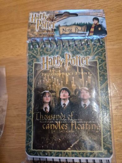 Harry Potter Keychains + mini notepad