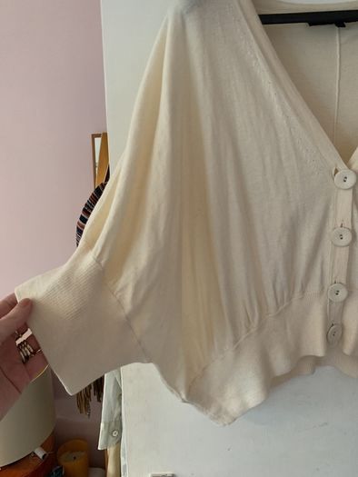 cream cardigan French Connection