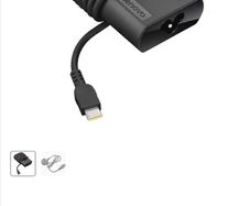 Lenovo Slim USB-C 65W AC Adapter with a UK plug