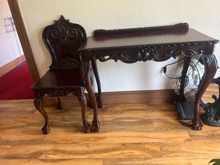 table and chair