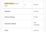Harry Baker Tickets