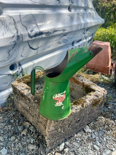 Vintage Castrol Oil Jug