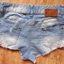 Summer "Diesel" Jeans Shorts.  Size 8-10 Image 2