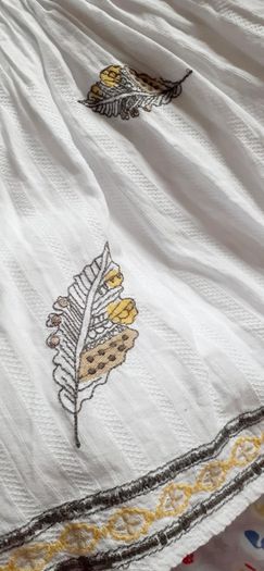 NEXT pure cotton embroidered summer dress