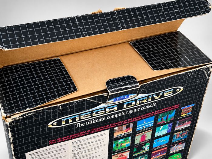 Sega Mega Drive Console - Sonic and Mega Games Rare Variant - Boxed