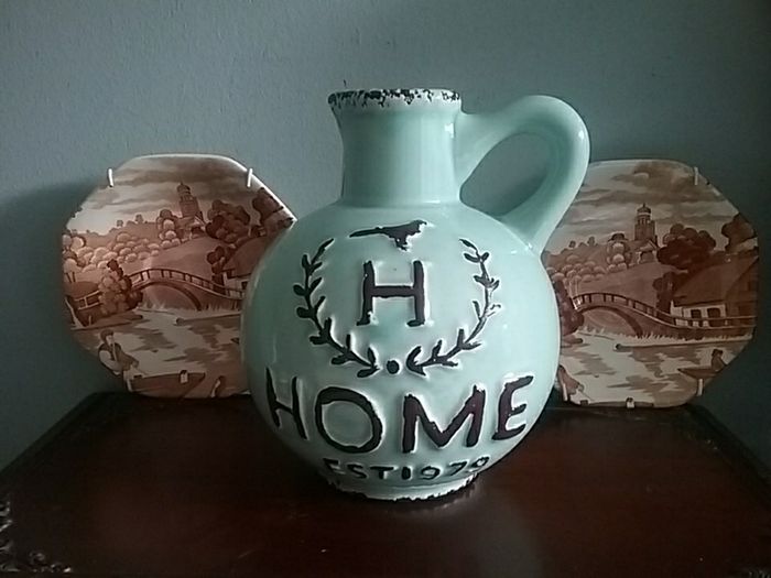 Two Display Saucers + Water Jug