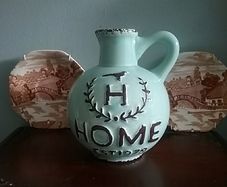 Two Display Saucers + Water Jug
