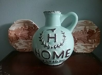 Two Display Saucers + Water Jug