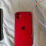 Apple iPhone 11 RED 92 percent  Battery Health 100 percent Original Apple Parts Image 5