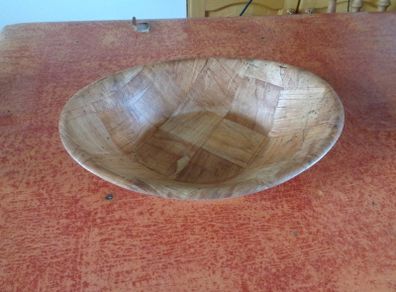 Oval Wooden Serving Dish for Sale