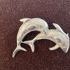 dolphin brooch