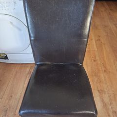 6 kitchen dining chairs & covers