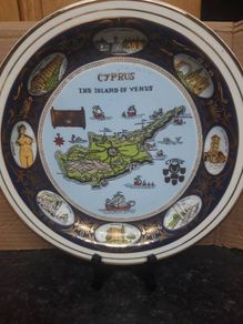 Cyprus Souvenir Plaque/Plate