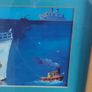Lovely Framed Print of a Brightly Coloured Artworks of a Nautical Scene in a Naive And Fun Style Perfect for a Baby Nursery or Kids Bedroom Image 3
