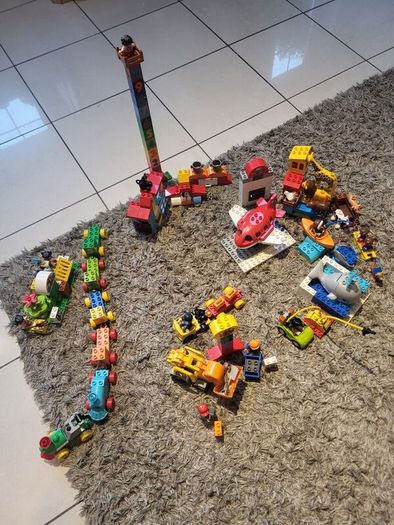 multiple sets of LEGO Duplo