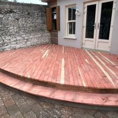 Timber decking
