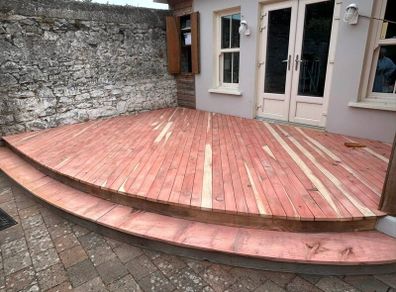 Timber decking