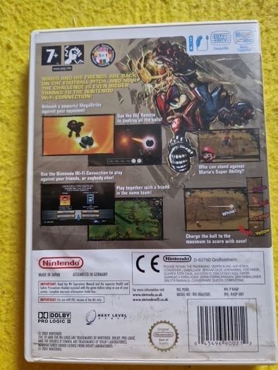 Mario Strikers Charged Football Nintendo Wii Games Original
