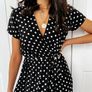Summer Polka Dot Dress Size Uk 12 Image 5