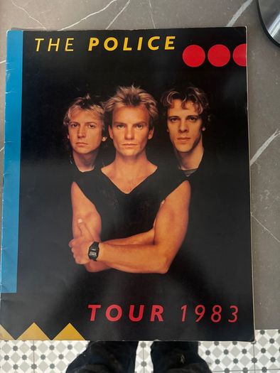 The Police 1983 Tour Program