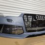 Complete front bumper for Audi A7 S7 4.5 15- 18 Facelift honey comb Image 2
