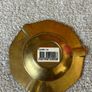 Vintage Octagonal Brass and Enamel Ashtray Image 4
