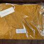 Les Pensionnaires Saffron Yellow Cotton Canvas Toiletry Bag Image 8