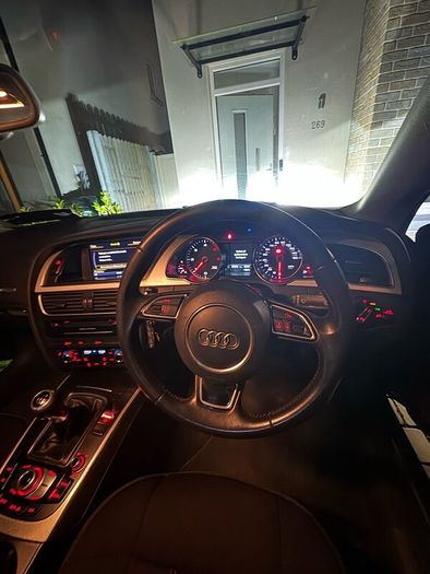 Audi A5 2.0 TDI 2016, Black on Black, 20" Wheels