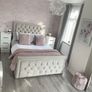 Hilton Double Chesterfield Bed Frame With Mattress Opt Image 6