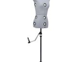 Adjustable Dress Form Female Grey S Size 33-40