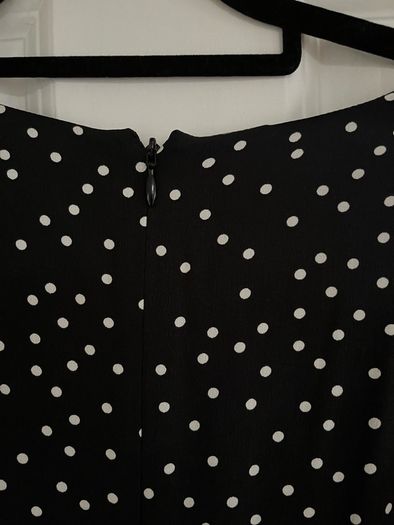Brand new Jeager silk dress in dots