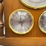 Vintage Barigo Oak Weather Station Hygrometer Barometer Thermometer Germany Image 3