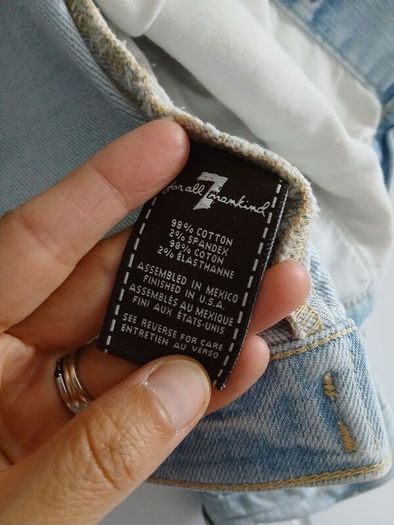 For all 7 mankind denim jacket