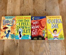 Funny Kids Books x4 - Glitter Boy, I Fell Down the Toilet and More (Ages 6 - 9)