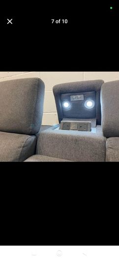 Large corner sofa with storage