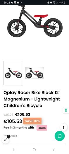 balancing bike