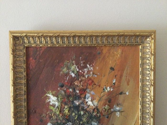 Art - Original Mixed Media on Board ( Frank Fitzsimmons)