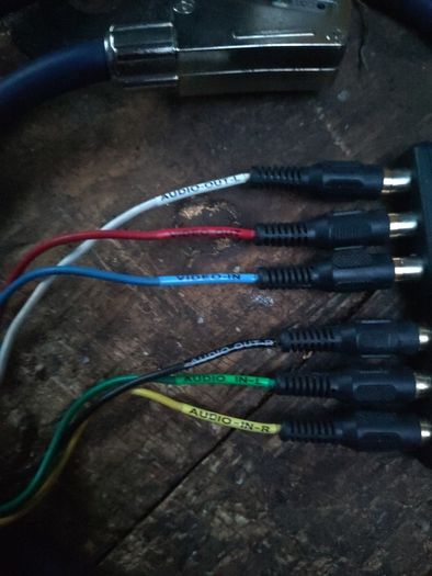 6ft SCART to RCA cable