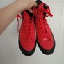 Converse unique red tall shoes size 4.5 as new Image 2