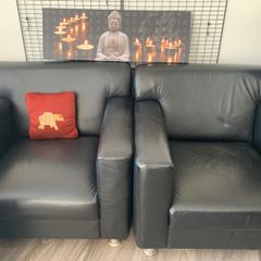 Sofa and armchairs