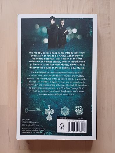 Sherlock BBC Books Arthur Conan Doyle (Murder Mystery Paperbacks 2011)