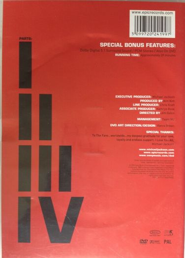 Michael Jackson [2004] The One [Music DVD]