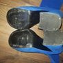 Blue Suede Boots Size 6 Image 5