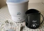 Philips Avent baby bottle steriliser and Tommee Tippee