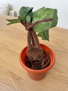 Harry Potter Mandrake Interactive Plush with Pot