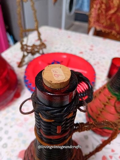 French Scoubidou Wine Decanters