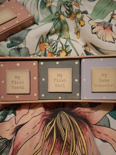 Three piece Baby or Christening gift