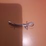 vintage sterling silver sword and sheath brooch Image 3