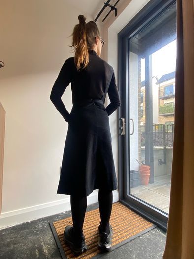 Laura Ashley corduroy dress