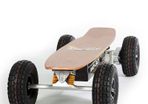 Electric Skateboard Offroad Classic Wood 1.300 Watt ALL-TERRAIN, 36V, Channel Trucks, Lithium 20 Ah Weight 25 kg